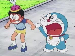 哆啦a梦大雄吃瓜视频,一场穿越时空的美食冒险